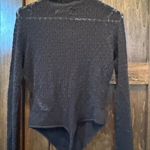 Abercrombie & Fitch Black Lace Bodysuit